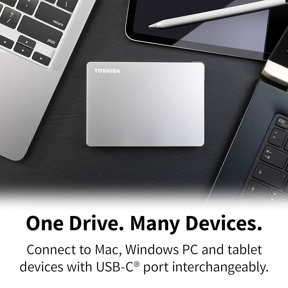 Amazon | Toshiba 1TB Canvio Flex Portable External Hard